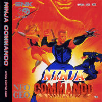 Ninja Commando Neo Geo CD US box art